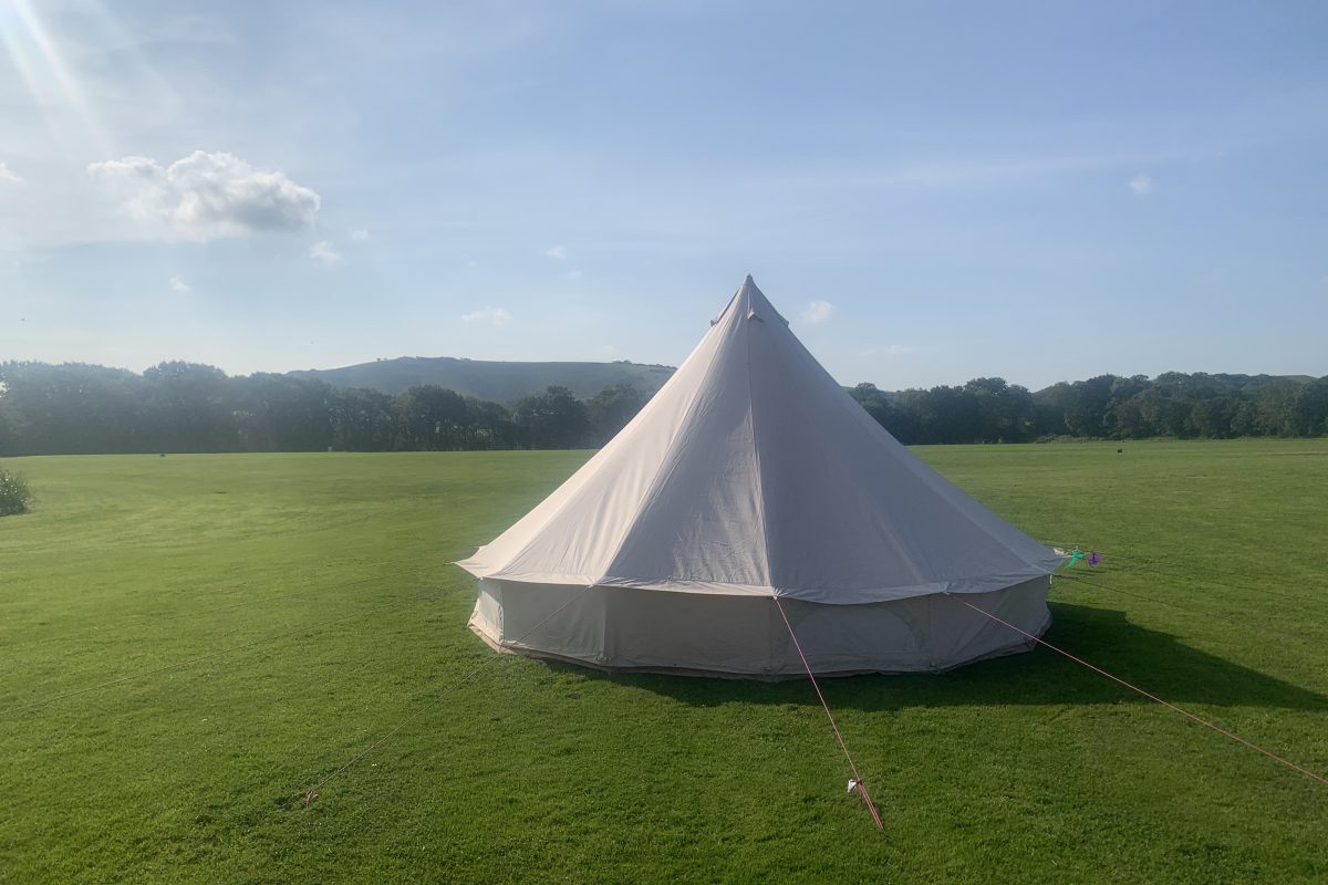 Glamping at Bramley Park Camping